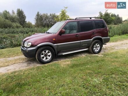 Червоний Ніссан Terrano II, об'ємом двигуна 3 л та пробігом 274 тис. км за 4300 $, фото 1 на Automoto.ua
