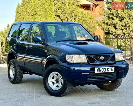 Синій Ніссан Terrano II, об'ємом двигуна 3 л та пробігом 168 тис. км за 4500 $, фото 1 на Automoto.ua