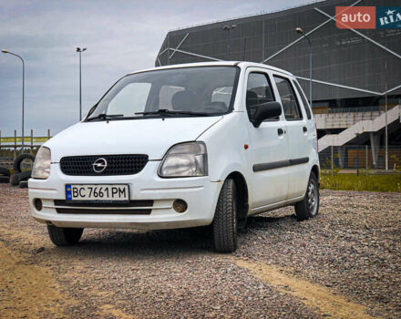 Белый Опель Агила, объемом двигателя 1 л и пробегом 134 тыс. км за 3400 $, фото 1 на Automoto.ua