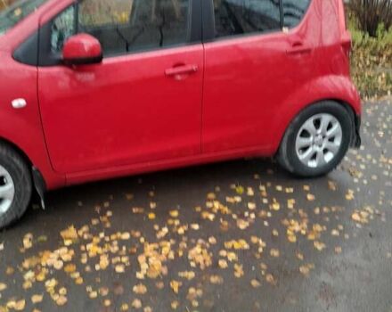 Красный Опель Агила, объемом двигателя 1.24 л и пробегом 170 тыс. км за 3800 $, фото 1 на Automoto.ua