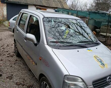 Серый Опель Агила, объемом двигателя 1 л и пробегом 172 тыс. км за 3500 $, фото 1 на Automoto.ua