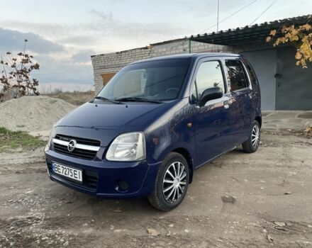 Синий Опель Агила, объемом двигателя 1 л и пробегом 184 тыс. км за 3500 $, фото 1 на Automoto.ua