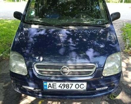 Синий Опель Агила, объемом двигателя 1 л и пробегом 210 тыс. км за 3300 $, фото 1 на Automoto.ua