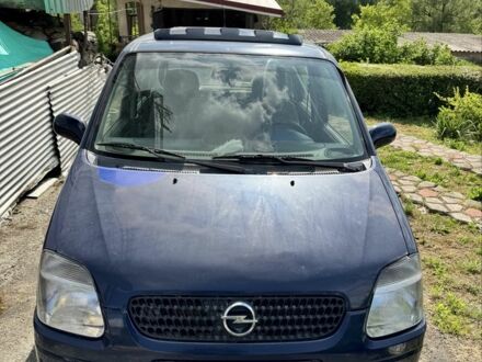 Синий Опель Агила, объемом двигателя 1 л и пробегом 110 тыс. км за 2000 $, фото 1 на Automoto.ua