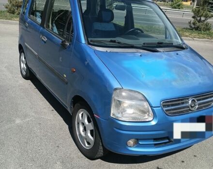 Синий Опель Агила, объемом двигателя 1.2 л и пробегом 114 тыс. км за 1200 $, фото 1 на Automoto.ua