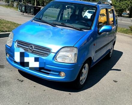 Синий Опель Агила, объемом двигателя 1.2 л и пробегом 114 тыс. км за 1050 $, фото 1 на Automoto.ua
