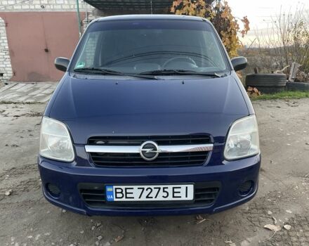 Синий Опель Агила, объемом двигателя 1 л и пробегом 184 тыс. км за 3500 $, фото 1 на Automoto.ua
