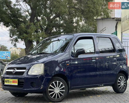 Синий Опель Агила, объемом двигателя 1 л и пробегом 181 тыс. км за 3300 $, фото 1 на Automoto.ua