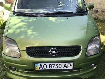 Зелений Опель Агіла, об'ємом двигуна 1.2 л та пробігом 201 тис. км за 3350 $, фото 1 на Automoto.ua