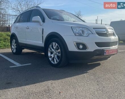 Белый Опель Антара, объемом двигателя 2.2 л и пробегом 210 тыс. км за 11000 $, фото 1 на Automoto.ua