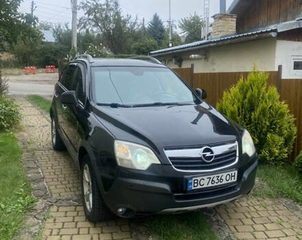 Черный Опель Антара, объемом двигателя 2 л и пробегом 200 тыс. км за 8200 $, фото 2 на Automoto.ua