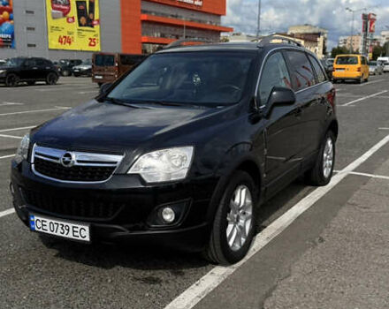 Черный Опель Антара, объемом двигателя 2.23 л и пробегом 178 тыс. км за 11200 $, фото 2 на Automoto.ua