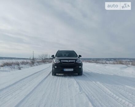 Черный Опель Антара, объемом двигателя 2.2 л и пробегом 170 тыс. км за 13100 $, фото 6 на Automoto.ua