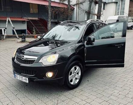 Черный Опель Антара, объемом двигателя 2.2 л и пробегом 180 тыс. км за 12800 $, фото 2 на Automoto.ua