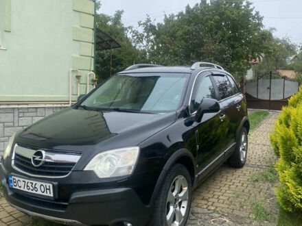 Черный Опель Антара, объемом двигателя 2 л и пробегом 200 тыс. км за 8200 $, фото 1 на Automoto.ua