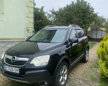 Черный Опель Антара, объемом двигателя 2 л и пробегом 200 тыс. км за 8200 $, фото 1 на Automoto.ua