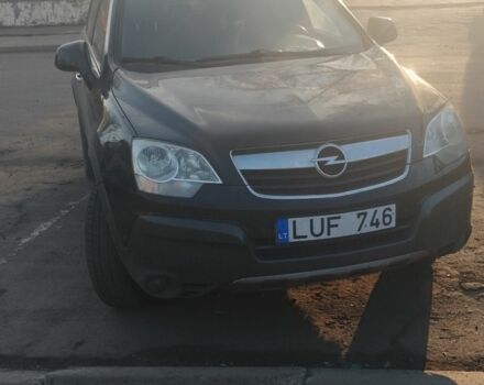 Черный Опель Антара, объемом двигателя 2 л и пробегом 340 тыс. км за 5300 $, фото 1 на Automoto.ua