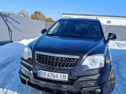 Черный Опель Антара, объемом двигателя 2 л и пробегом 250 тыс. км за 5300 $, фото 1 на Automoto.ua