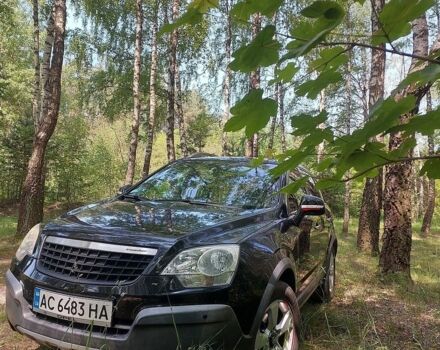 Черный Опель Антара, объемом двигателя 2.41 л и пробегом 245 тыс. км за 7200 $, фото 1 на Automoto.ua