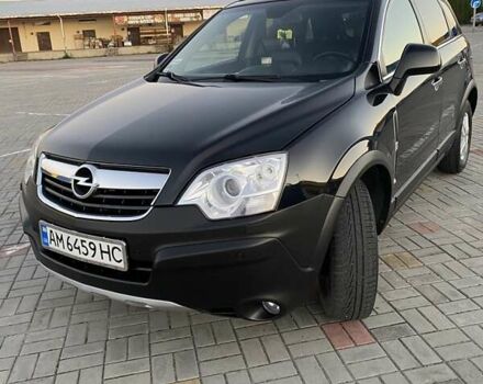 Чорний Опель Антара, об'ємом двигуна 2 л та пробігом 194 тис. км за 8200 $, фото 1 на Automoto.ua