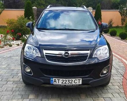 Черный Опель Антара, объемом двигателя 2.2 л и пробегом 220 тыс. км за 10400 $, фото 1 на Automoto.ua