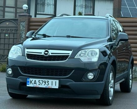 Черный Опель Антара, объемом двигателя 2.2 л и пробегом 225 тыс. км за 9700 $, фото 1 на Automoto.ua