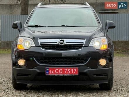 Чорний Опель Антара, об'ємом двигуна 2 л та пробігом 141 тис. км за 13750 $, фото 1 на Automoto.ua