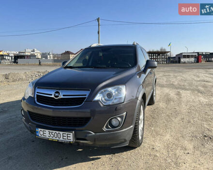 Серый Опель Антара, объемом двигателя 2.2 л и пробегом 243 тыс. км за 10550 $, фото 1 на Automoto.ua