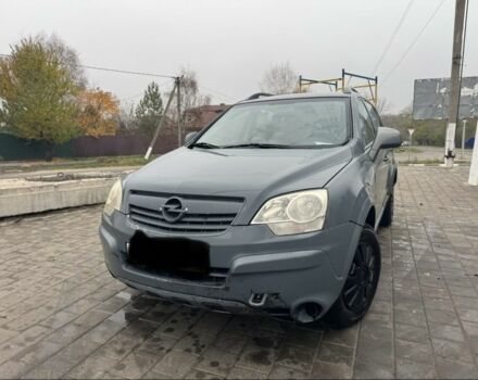 Серый Опель Антара, объемом двигателя 2 л и пробегом 230 тыс. км за 3200 $, фото 1 на Automoto.ua