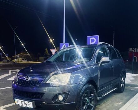 Серый Опель Антара, объемом двигателя 2.4 л и пробегом 230 тыс. км за 9300 $, фото 1 на Automoto.ua