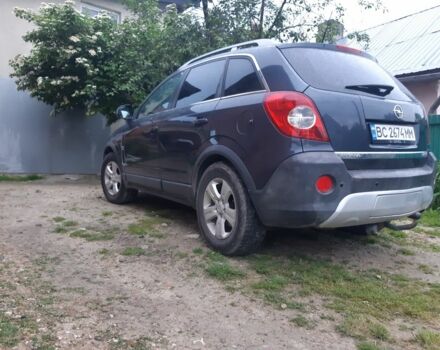 Синий Опель Антара, объемом двигателя 2 л и пробегом 263 тыс. км за 8000 $, фото 1 на Automoto.ua