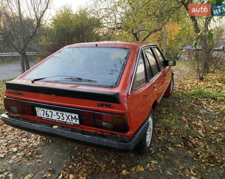 Красный Опель Аскона, объемом двигателя 1.3 л и пробегом 100 тыс. км за 1100 $, фото 2 на Automoto.ua