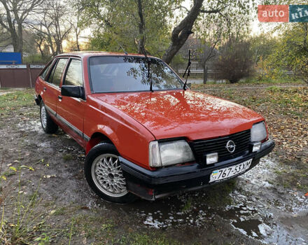 Красный Опель Аскона, объемом двигателя 1.3 л и пробегом 100 тыс. км за 1100 $, фото 7 на Automoto.ua