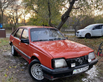 Красный Опель Аскона, объемом двигателя 1.3 л и пробегом 100 тыс. км за 1100 $, фото 9 на Automoto.ua