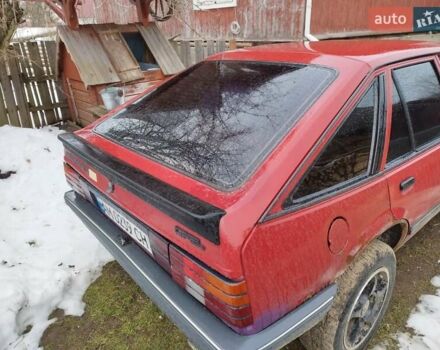 Красный Опель Аскона, объемом двигателя 1.6 л и пробегом 500 тыс. км за 800 $, фото 8 на Automoto.ua