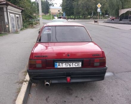 Красный Опель Аскона, объемом двигателя 1.6 л и пробегом 300 тыс. км за 1000 $, фото 6 на Automoto.ua