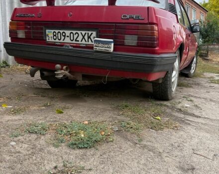 Червоний Опель Аскона, об'ємом двигуна 1.6 л та пробігом 3 тис. км за 710 $, фото 4 на Automoto.ua