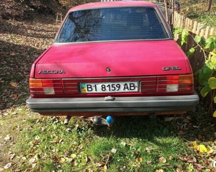 Червоний Опель Аскона, об'ємом двигуна 1.6 л та пробігом 100 тис. км за 800 $, фото 1 на Automoto.ua
