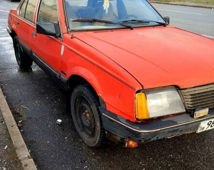 Красный Опель Аскона, объемом двигателя 1.3 л и пробегом 230 тыс. км за 650 $, фото 2 на Automoto.ua