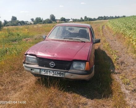 Красный Опель Аскона, объемом двигателя 1.6 л и пробегом 3 тыс. км за 284 $, фото 1 на Automoto.ua