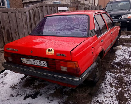 Красный Опель Аскона, объемом двигателя 1.6 л и пробегом 350 тыс. км за 650 $, фото 3 на Automoto.ua