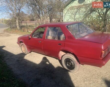 Красный Опель Аскона, объемом двигателя 1.8 л и пробегом 300 тыс. км за 307 $, фото 3 на Automoto.ua