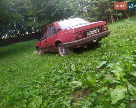 Красный Опель Аскона, объемом двигателя 1.6 л и пробегом 150 тыс. км за 320 $, фото 4 на Automoto.ua