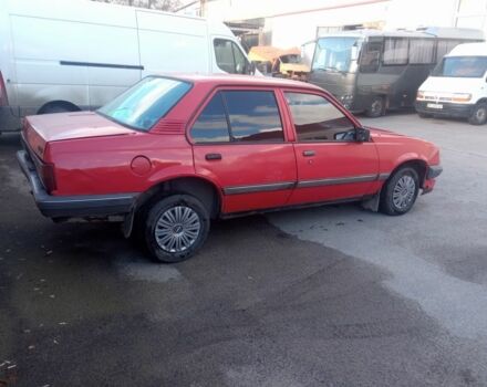 Красный Опель Аскона, объемом двигателя 1.6 л и пробегом 200 тыс. км за 750 $, фото 3 на Automoto.ua