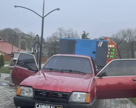 Красный Опель Аскона, объемом двигателя 1.6 л и пробегом 10 тыс. км за 850 $, фото 1 на Automoto.ua