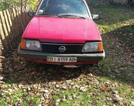 Червоний Опель Аскона, об'ємом двигуна 1.6 л та пробігом 100 тис. км за 800 $, фото 1 на Automoto.ua