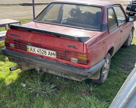 Червоний Опель Аскона, об'ємом двигуна 1.6 л та пробігом 100 тис. км за 650 $, фото 1 на Automoto.ua