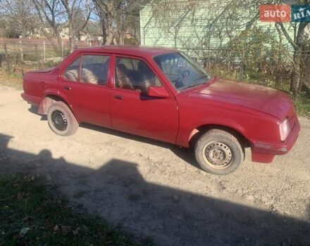 Красный Опель Аскона, объемом двигателя 1.8 л и пробегом 300 тыс. км за 307 $, фото 1 на Automoto.ua