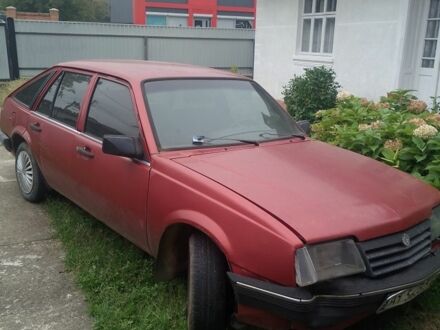 Красный Опель Аскона, объемом двигателя 1.3 л и пробегом 1 тыс. км за 350 $, фото 1 на Automoto.ua
