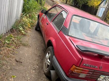 Красный Опель Аскона, объемом двигателя 1.6 л и пробегом 47 тыс. км за 710 $, фото 1 на Automoto.ua